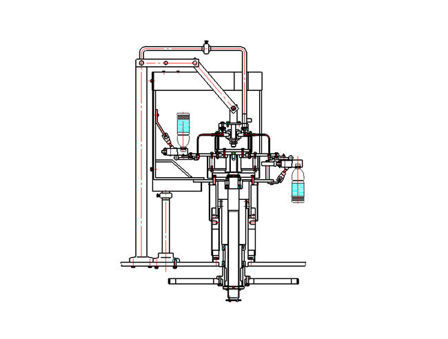 Produksi air otomatis mengisi mesin air segar dengan kapasitas 5000 BPH